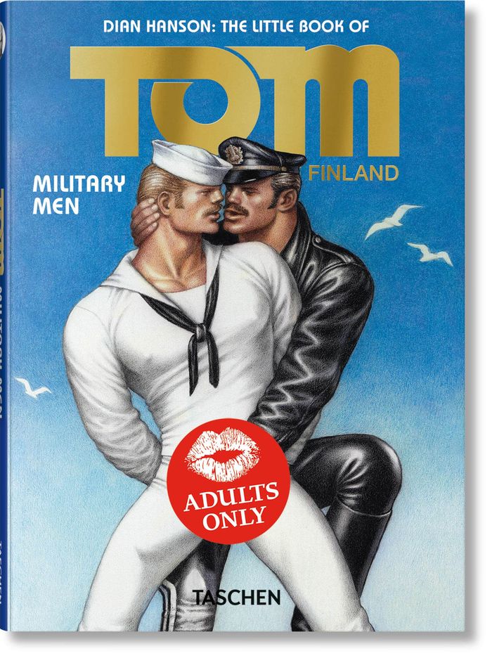 Couverture du livre « THE LITTLE BOOK OF TOM - MILITARY MEN - EDITION MULTILINGUE » de Of Finland Tom, librairie Les Contes Infusés à Corte