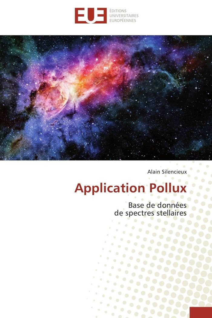 Couverture du livre « APPLICATION POLLUX » de Silencieux-A, librairie Les Contes Infusés à Corte
