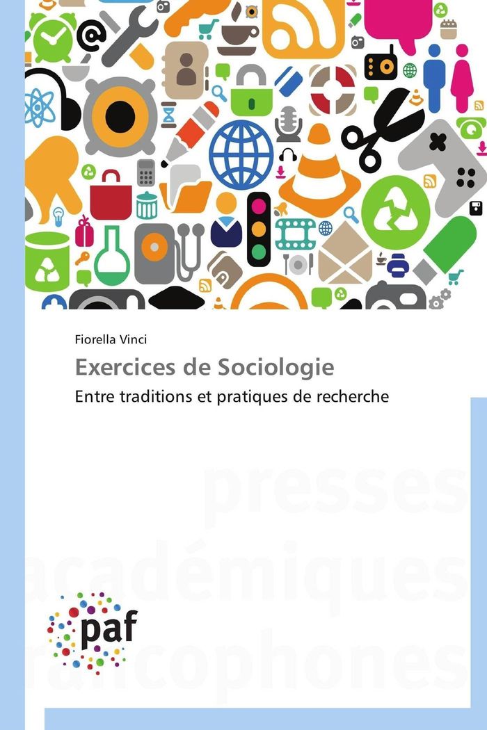 Couverture du livre « EXERCICES DE SOCIOLOGIE », librairie Les Contes Infusés à Corte