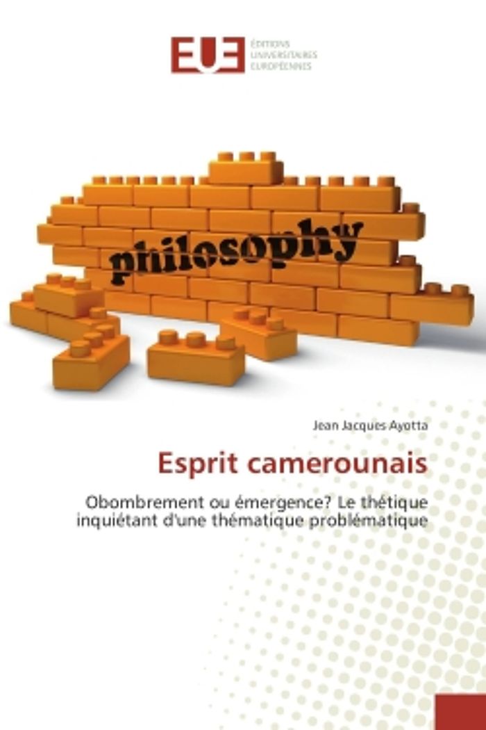 Couverture du livre « ESPRIT CAMEROUNAIS » de Ayotta-J, librairie Les Contes Infusés à Corte