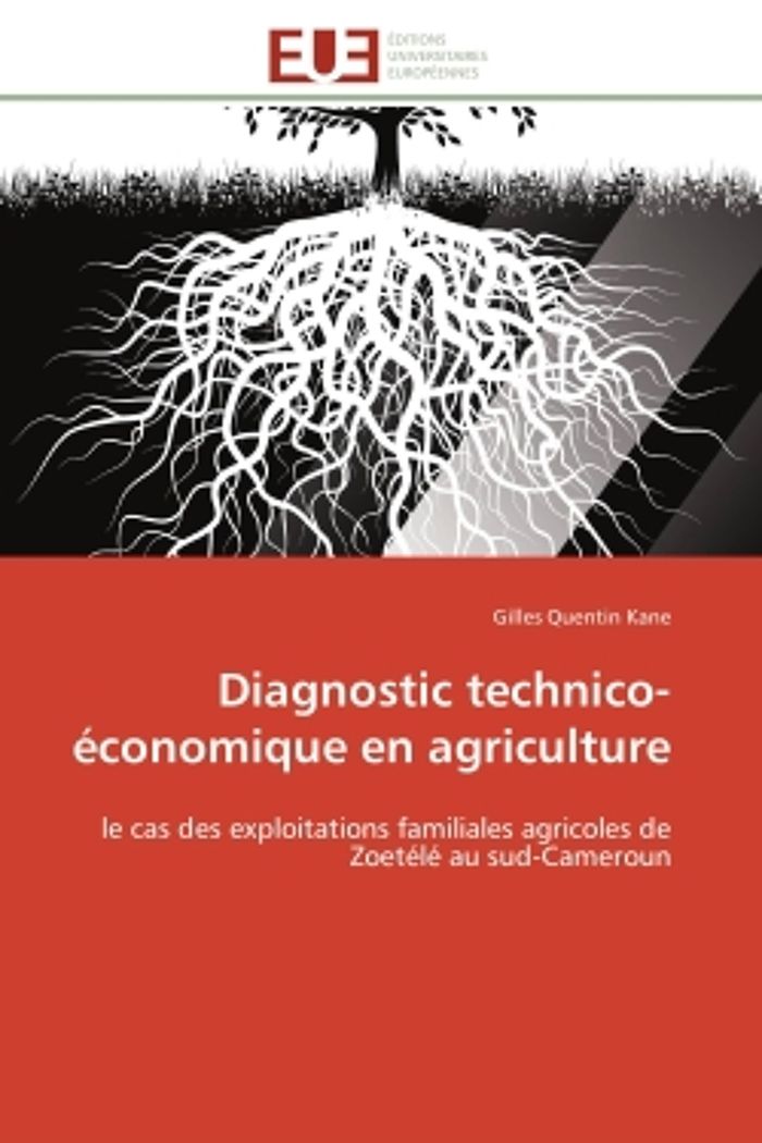 Couverture du livre « DIAGNOSTIC TECHNICO-ECONOMIQUE EN AGRICULTURE - LE CAS DES EXPLOITATIONS FAMILIALES AGRICOLES DE ZOE » de Kane Gilles Quentin, librairie Les Contes Infusés à Corte