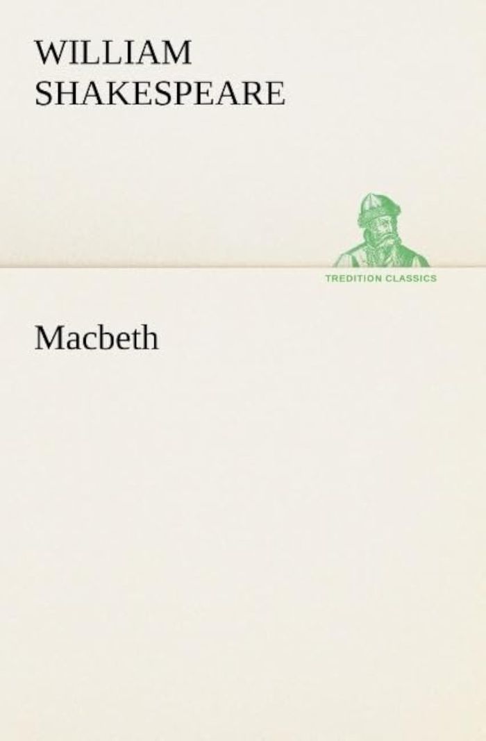 Couverture du livre « MACBETH » de W Shakespeare, librairie Les Contes Infusés à Corte