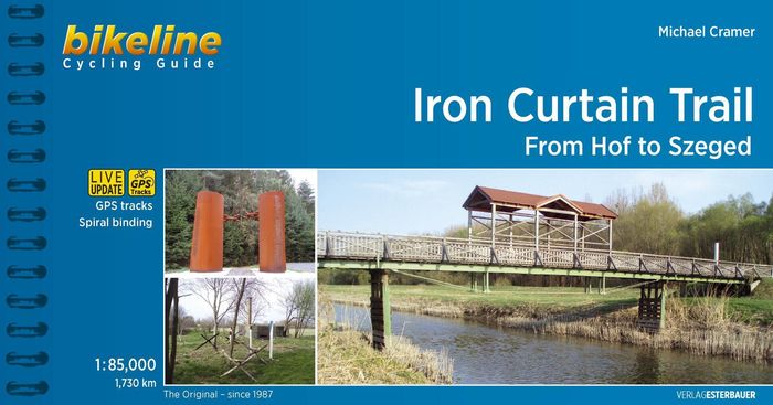 Couverture du livre « IRON CURTAIN TRAIL 4 FROM HOF TO SZEGED », librairie Les Contes Infusés à Corte