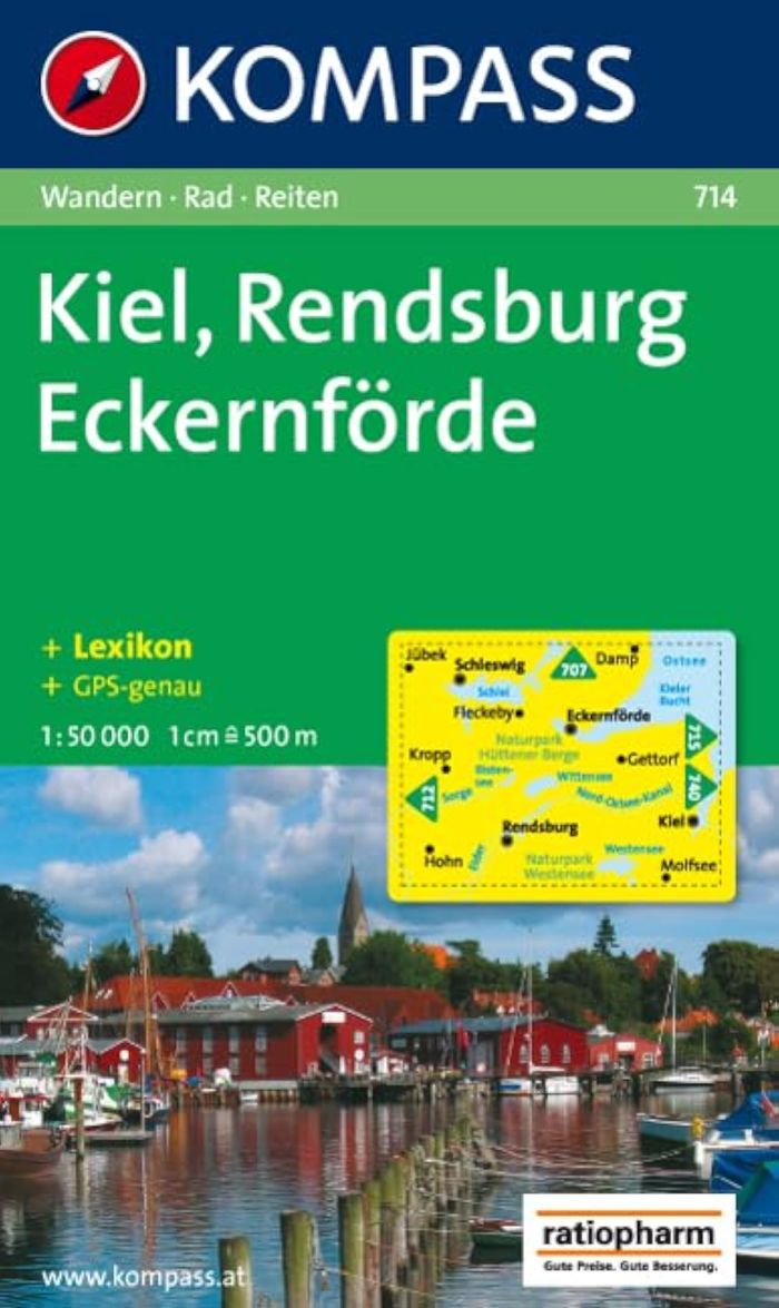 Couverture du livre « 714 RENDSBURG ECKENFORDE » de Xxx, librairie Les Contes Infusés à Corte