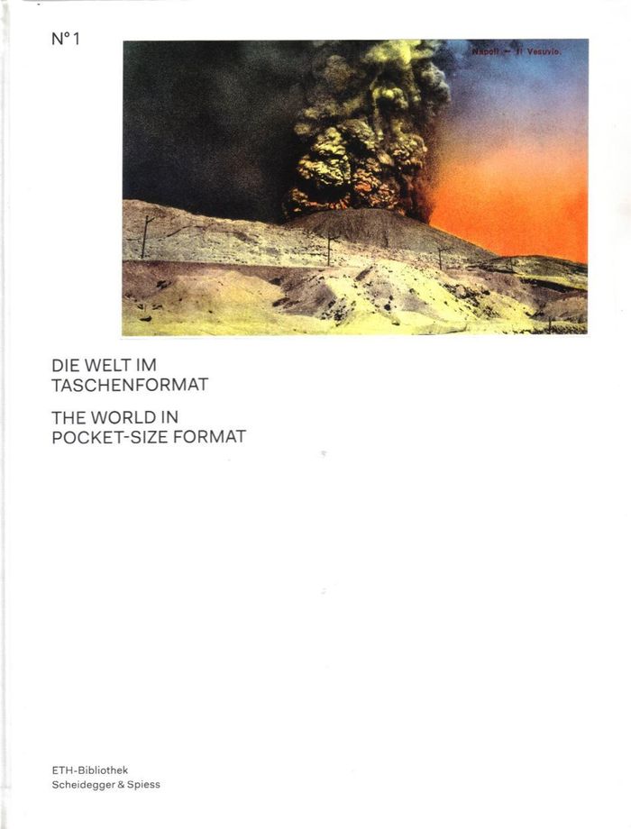 Couverture du livre « THE WORLD IN POCKET-SIZE FORMAT /ANGLAIS/ALLEMAND » de Bibliothek Eth, librairie Les Contes Infusés à Corte