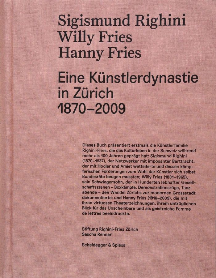 Couverture du livre « SIGISMUND RIGHINI, WILLY FRIES, HANNY FRIES /ALLEMAND » de Xxx, librairie Les Contes Infusés à Corte