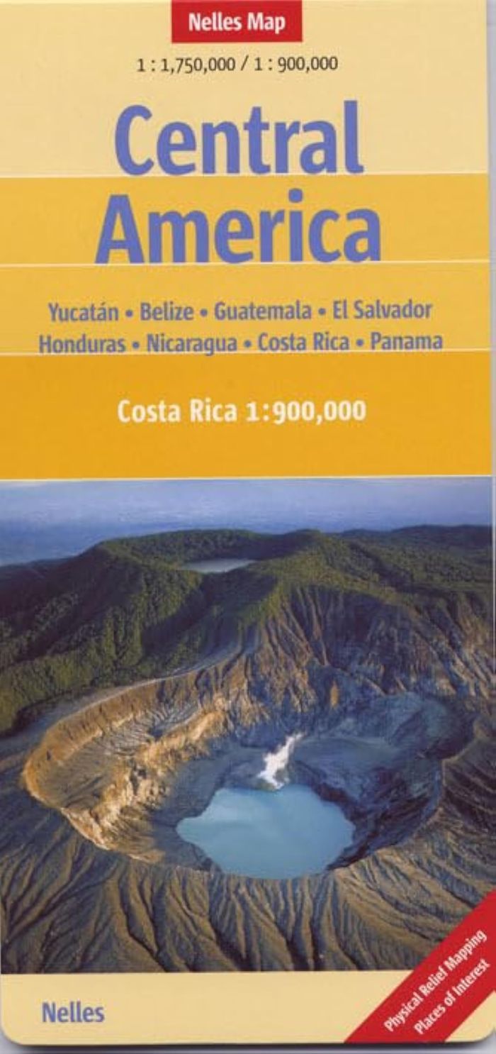 Couverture du livre « CENTRAL AMERICA » de Collectif, librairie Les Contes Infusés à Corte