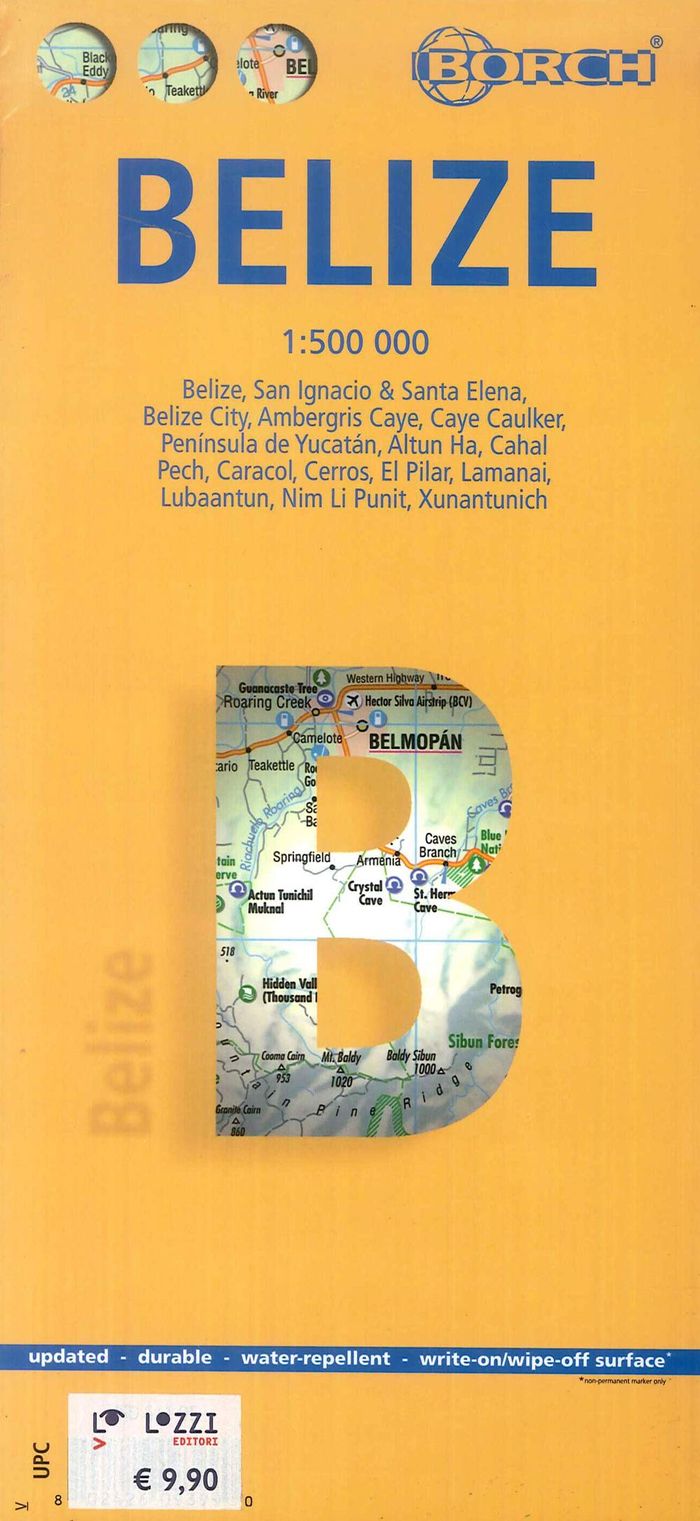 Couverture du livre « BELIZE » de Xxx, librairie Les Contes Infusés à Corte