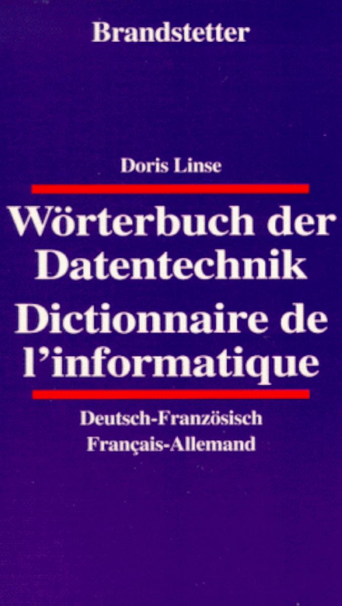 Couverture du livre « DICTIONNAIRE DE L'INFORMATIQUE ALLEMAND-FRANCAIS/FRANCAIS-ALLEMAND » de Linse, librairie Les Contes Infusés à Corte