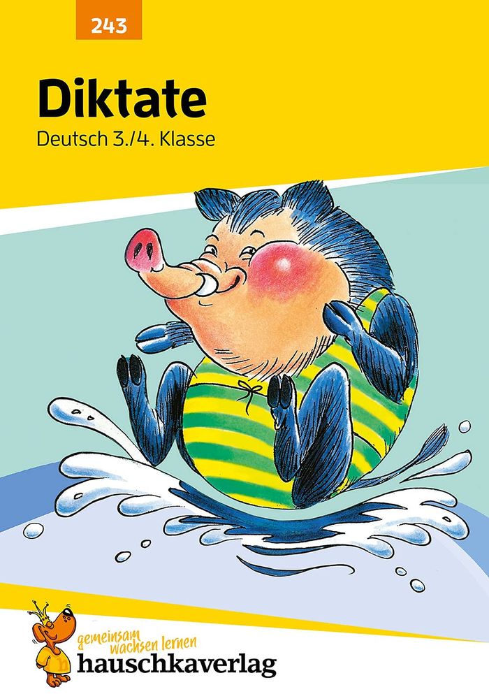Couverture du livre « DEUTSCH - T243 - DIKTATE DEUTSCH 3./4. KLASSE » de Gerhard Widmann, librairie Les Contes Infusés à Corte