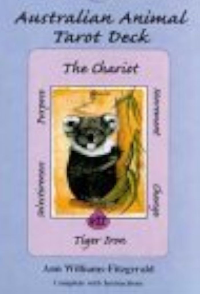 Couverture du livre « AUSTRALIAN ANIMAL TAROT DECK », librairie Les Contes Infusés à Corte
