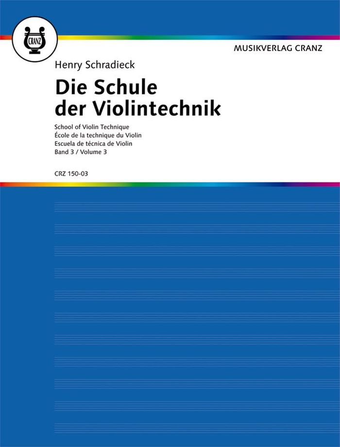Couverture du livre « ECOLE DE LA TECHNIQUE DU VIOLON - VIOLIN. », librairie Les Contes Infusés à Corte