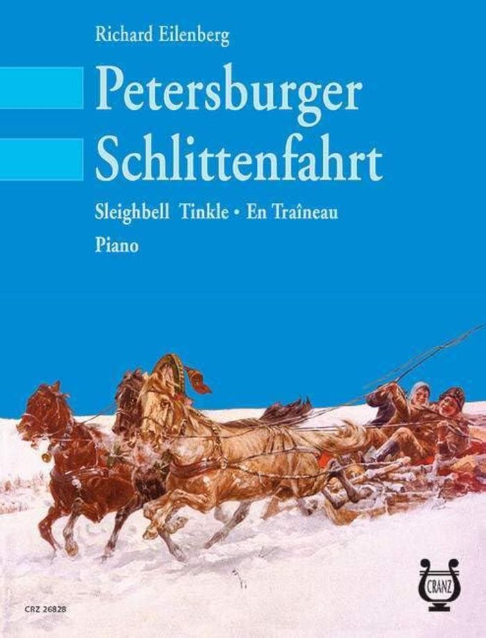 Couverture du livre « EN TRAINEAU - GALOPP. OP. 57. PIANO. » de Richard Eilenberg, librairie Les Contes Infusés à Corte