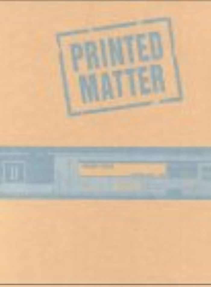 Couverture du livre « PRINTED MATTER /ANGLAIS » de Xxx, librairie Les Contes Infusés à Corte