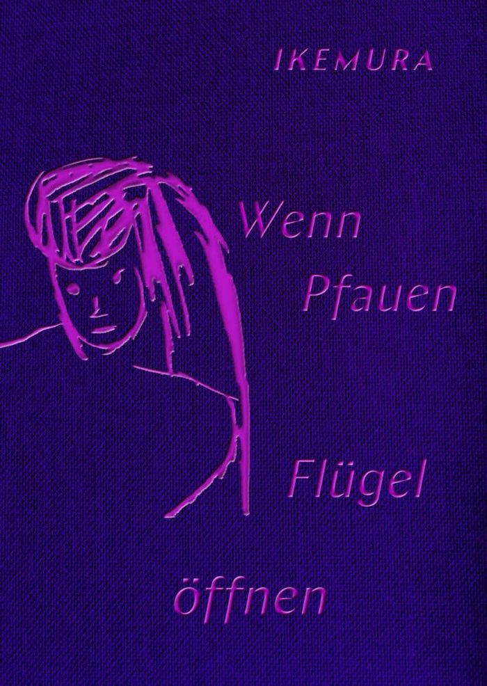Couverture du livre « WENN PFAUEN FLUGEL OFFNEN /ANGLAIS/ALLEMAND » de Leiko Ikemura, librairie Les Contes Infusés à Corte