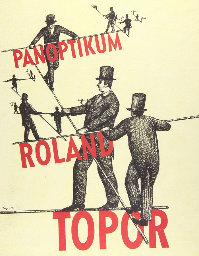 Couverture du livre « ROLAND TOPOR PANOPTIKUM /ALLEMAND » de Steidl, librairie Les Contes Infusés à Corte