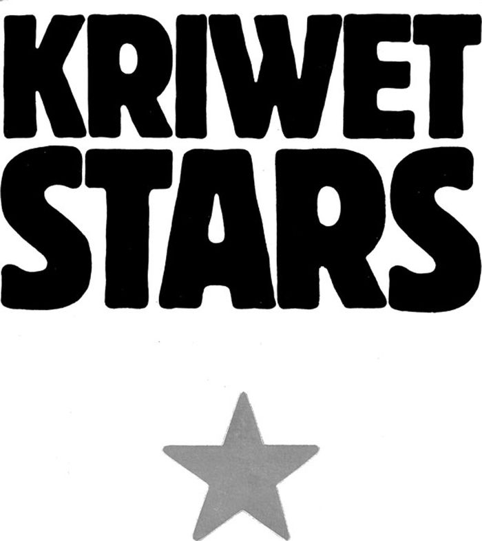 Couverture du livre « FERDINAND KRIWET STARS /ANGLAIS » de Ferdinand Kriwet, librairie Les Contes Infusés à Corte