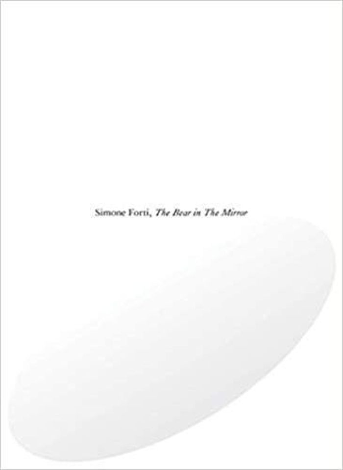 Couverture du livre « SIMONE FORTI THE BEAR IN THE MIRROR /ANGLAIS », librairie Les Contes Infusés à Corte