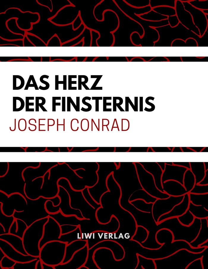 Couverture du livre « DAS HERZ DER FINSTERNIS » de Joseph Conrad, librairie Les Contes Infusés à Corte