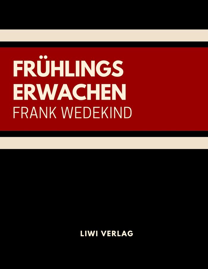 Couverture du livre « FRUHLINGS ERWACHEN » de Frank Wedekind, librairie Les Contes Infusés à Corte