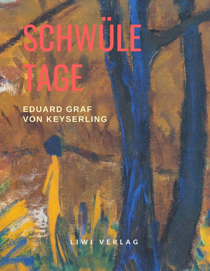 Couverture du livre « SCHWULE TAGE » de Graf Von Keyserling, librairie Les Contes Infusés à Corte