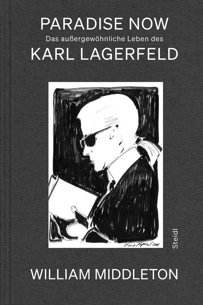 Couverture du livre « PARADISE NOW DAS AU ERGEWOHNLICHE LEBEN DES KARL LAGERFELD /ALLEMAND », librairie Les Contes Infusés à Corte