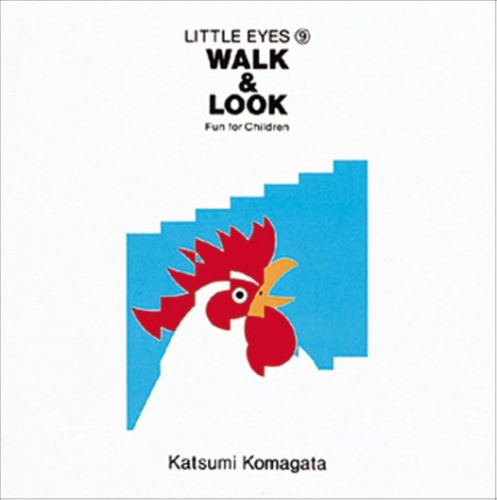 Couverture du livre « LITTLE EYES 9: WALKLOOK (VO JAPONAIS) » de Katsumi Komagata, librairie Les Contes Infusés à Corte