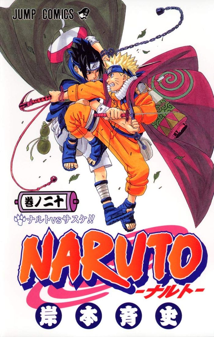 Couverture du livre « NARUTO 20 (MANGA VO JAPONAIS) » de Kishimoto Masashi, librairie Les Contes Infusés à Corte