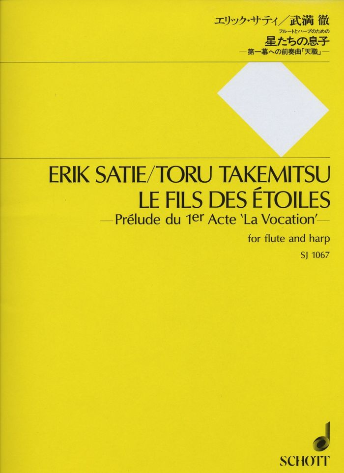 Couverture du livre « LE FILS DES ETOILES - PRELUDE DU 1ER ACTE "LA VOCATION". FLUTE AND HARP. », librairie Les Contes Infusés à Corte