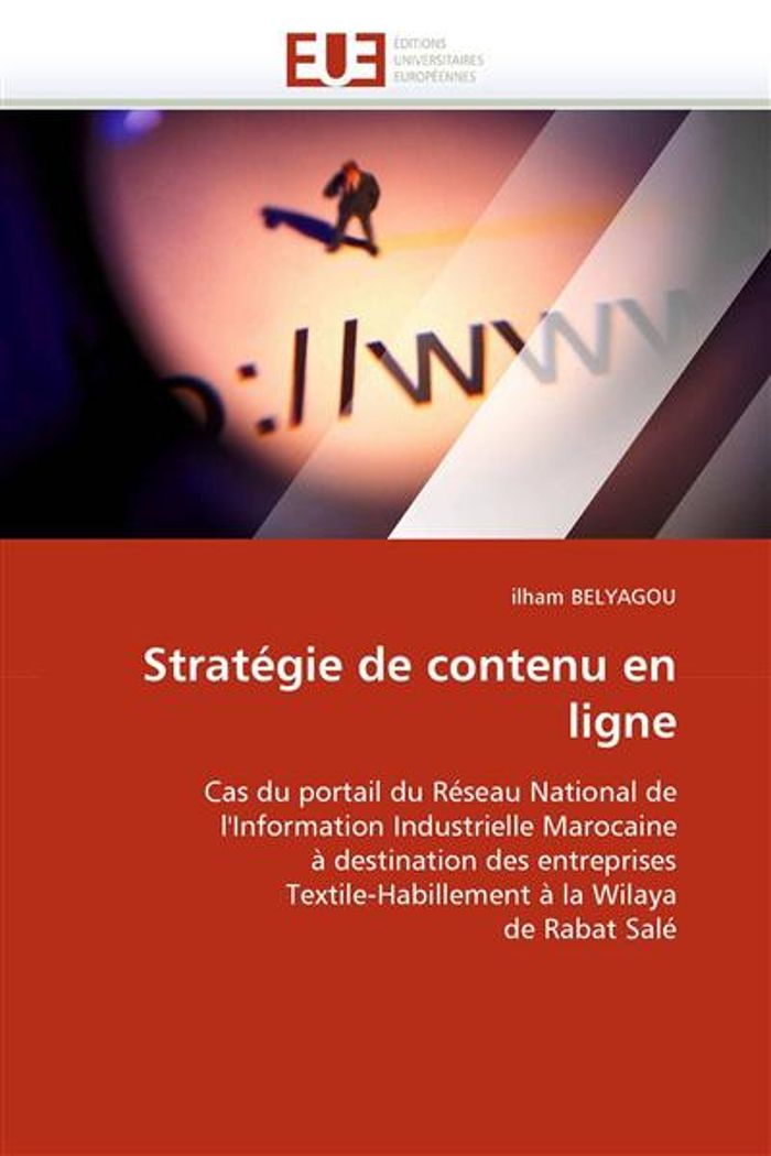 Couverture du livre « STRATEGIE DE CONTENU EN LIGNE » de Belyagou-I, librairie Les Contes Infusés à Corte