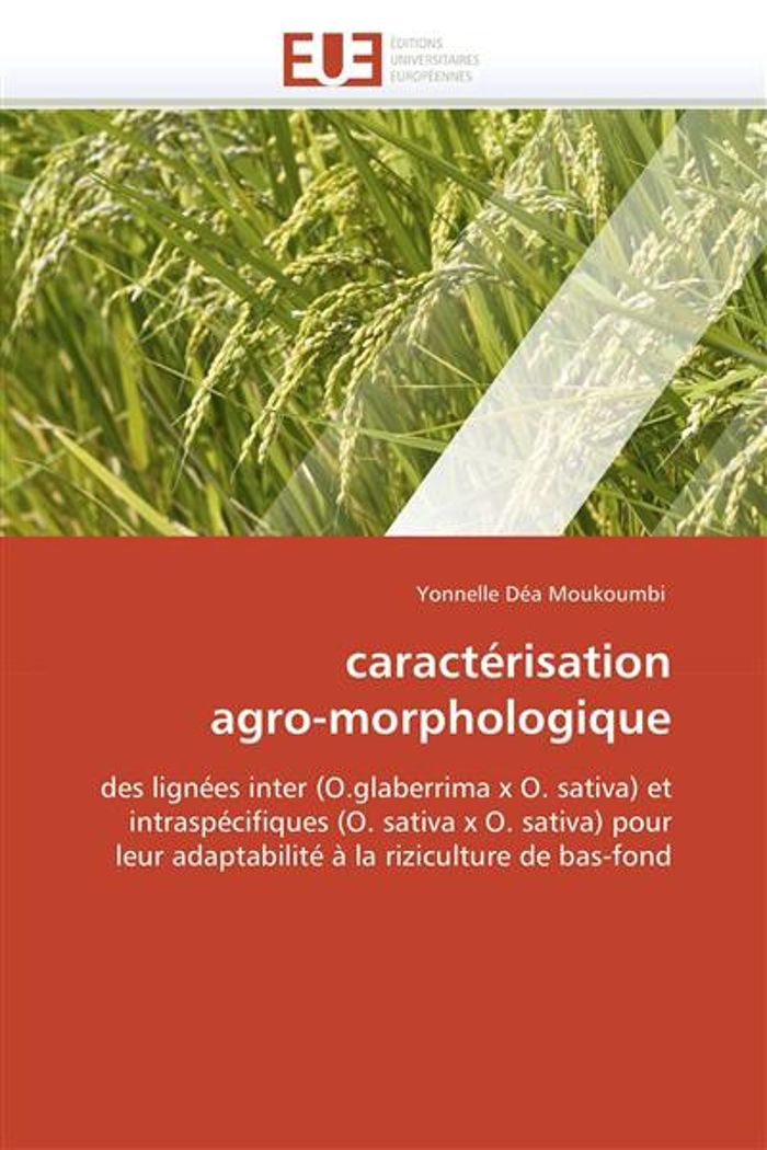 Couverture du livre « CARACTERISATION AGRO-MORPHOLOGIQUE », librairie Les Contes Infusés à Corte