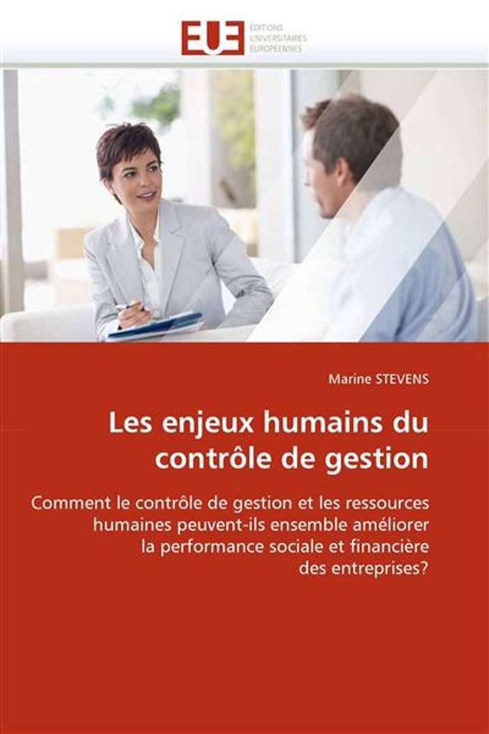 Couverture du livre « LES ENJEUX HUMAINS DU CONTROLE DE GESTION » de Stevens-M, librairie Les Contes Infusés à Corte