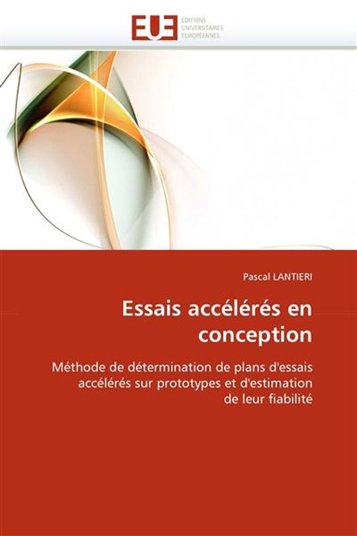 Couverture du livre « ESSAIS ACCELERES EN CONCEPTION » de Lantieri-P, librairie Les Contes Infusés à Corte