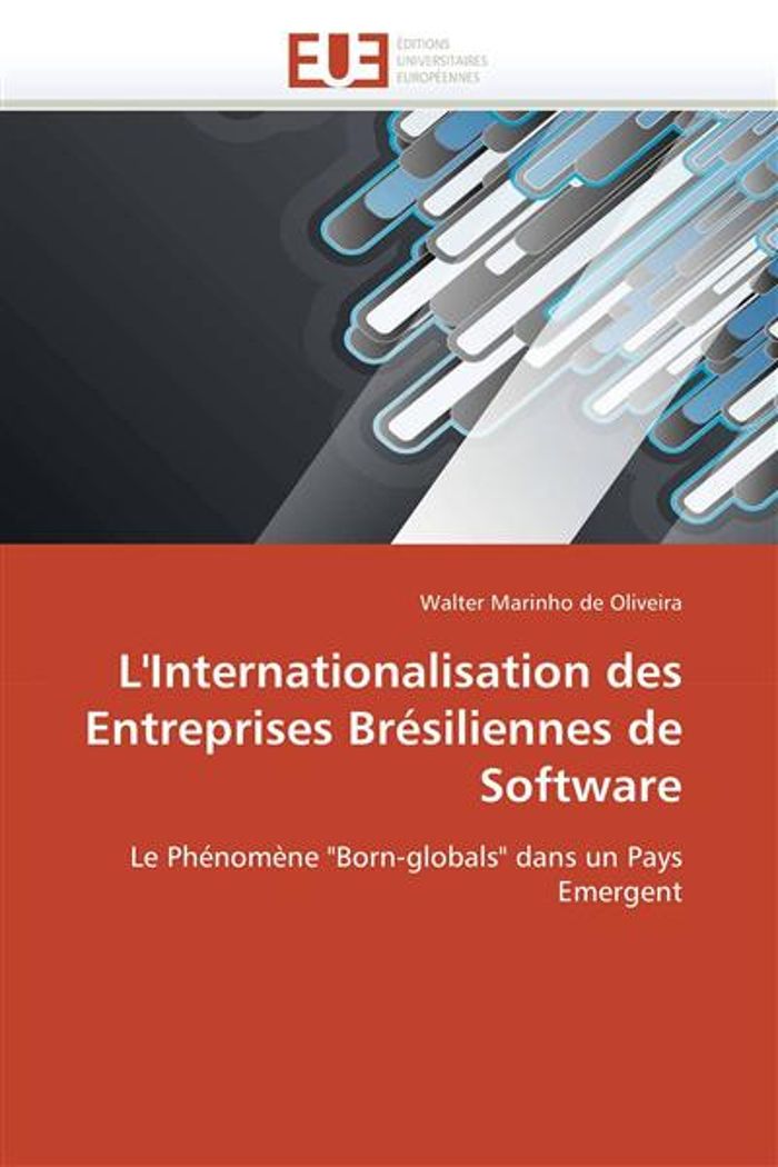Couverture du livre « L'INTERNATIONALISATION DES ENTREPRISES BRESILIENNES DE SOFTWARE » de Marinho De Oliveira-, librairie Les Contes Infusés à Corte