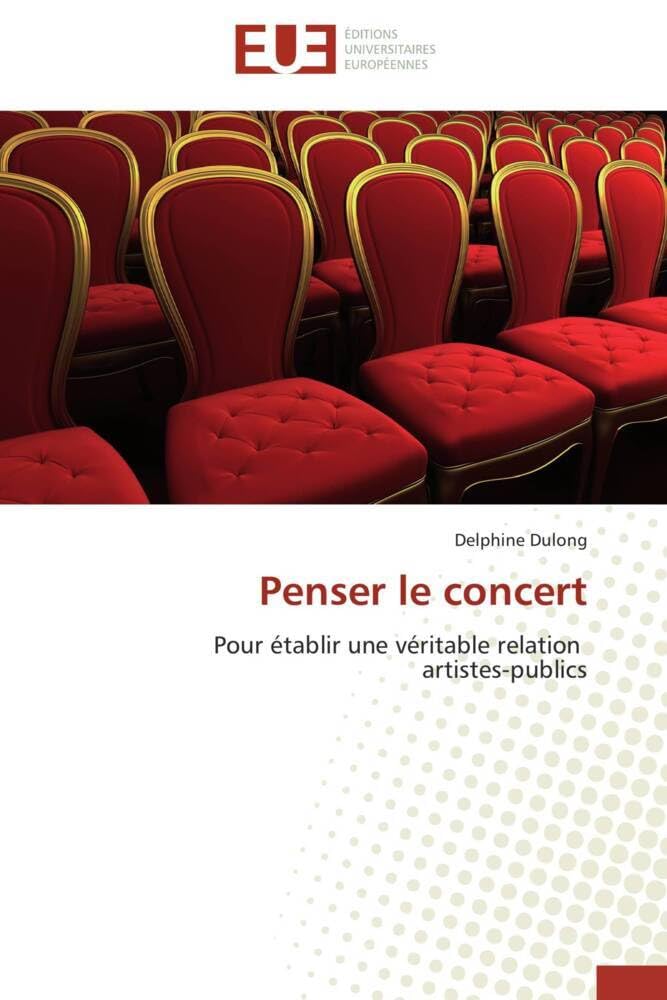 Couverture du livre « PENSER LE CONCERT », librairie Les Contes Infusés à Corte