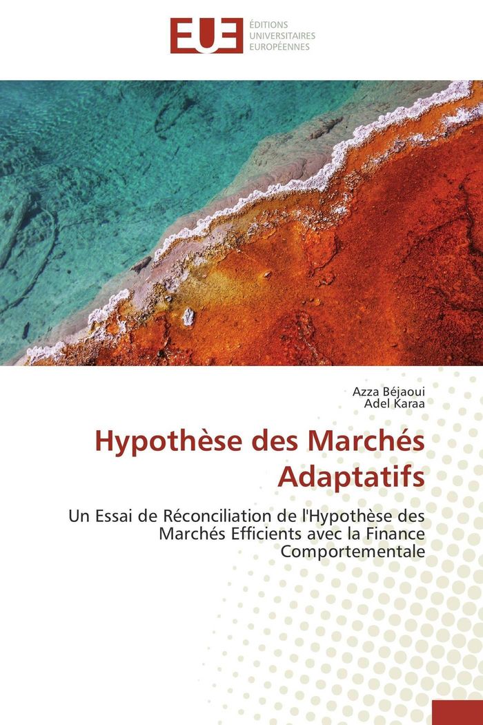 Couverture du livre « HYPOTHESE DES MARCHES ADAPTATIFS » de Collectif, librairie Les Contes Infusés à Corte