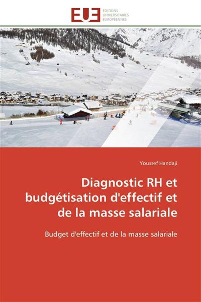 Couverture du livre « DIAGNOSTIC RH ET BUDGETISATION D'EFFECTIF ET DE LA MASSE SALARIALE » de Handaji-Y, librairie Les Contes Infusés à Corte
