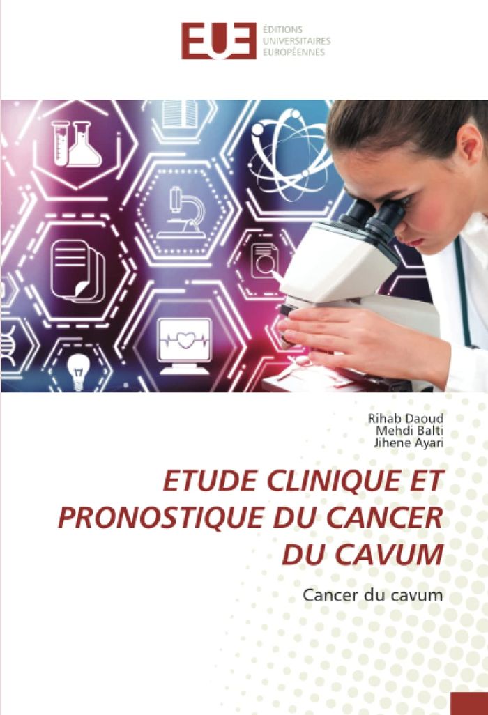 Couverture du livre « ETUDE CLINIQUE ET PRONOSTIQUE DU CANCER DU CAVUM » de Daoud/balti/ayari, librairie Les Contes Infusés à Corte