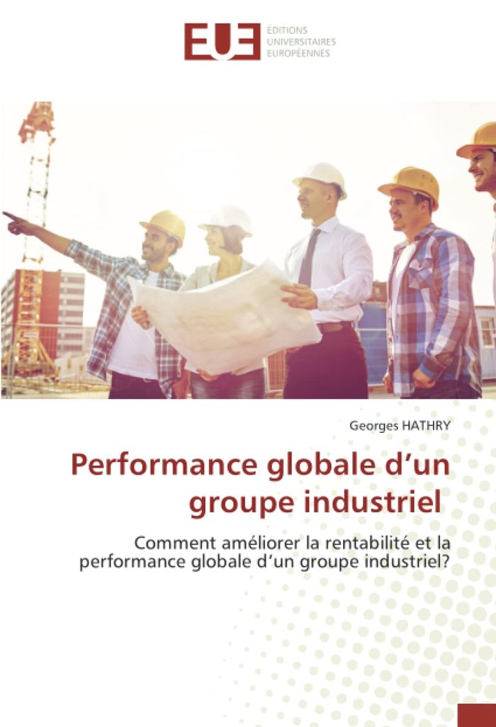 Couverture du livre « PERFORMANCE GLOBALE D'UN GROUPE INDUSTRIEL - COMMENT AMELIORER LA RENTABILITE ET LA PERFORMANCE GLOB » de Georges Hathry, librairie Les Contes Infusés à Corte