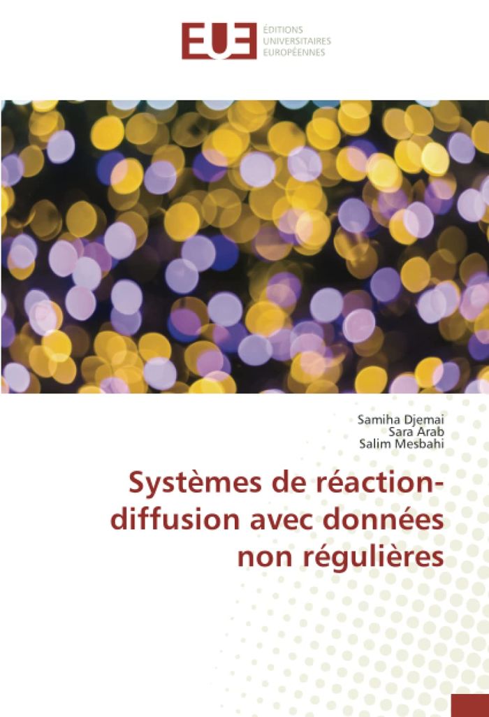 Couverture du livre « SYSTEMES DE REACTION-DIFFUSION AVEC DONNEES NON REGULIERES », librairie Les Contes Infusés à Corte