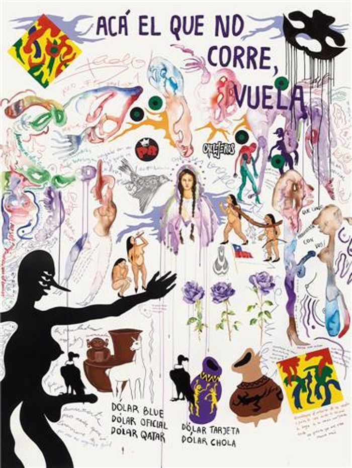 Couverture du livre « LA CHOLA POBLETE: POP ANDINO /ANGLAIS/PORTUGAIS » de Poblete La Chola, librairie Les Contes Infusés à Corte