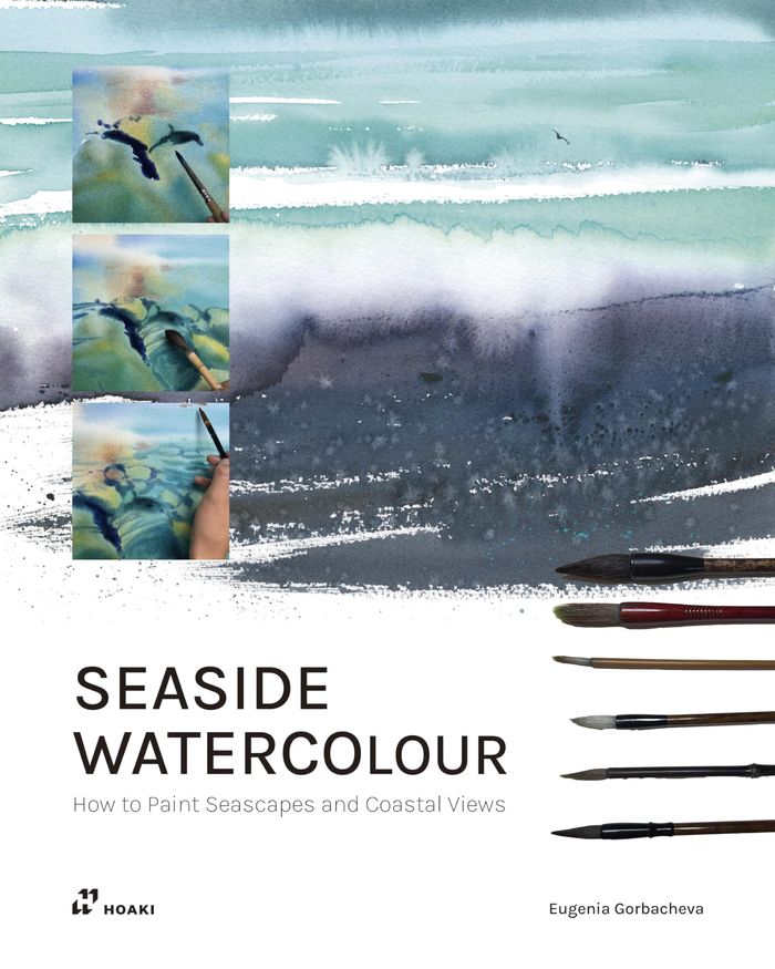 Couverture du livre « SEASIDE WATERCOLOUR. HOW TO PAINT SEASCAPES AND COASTAL VIEWS /ANGLAIS », librairie Les Contes Infusés à Corte