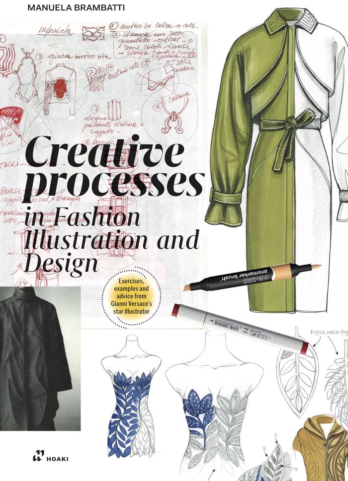 Couverture du livre « CREATIVE PROCESSES IN FASHION ILLUSTRATION AND DESIGN /ANGLAIS » de Manuela Brambatti, librairie Les Contes Infusés à Corte
