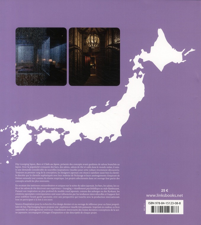 Quatrième de couverture de « BARS ET CLUBS AU JAPON »