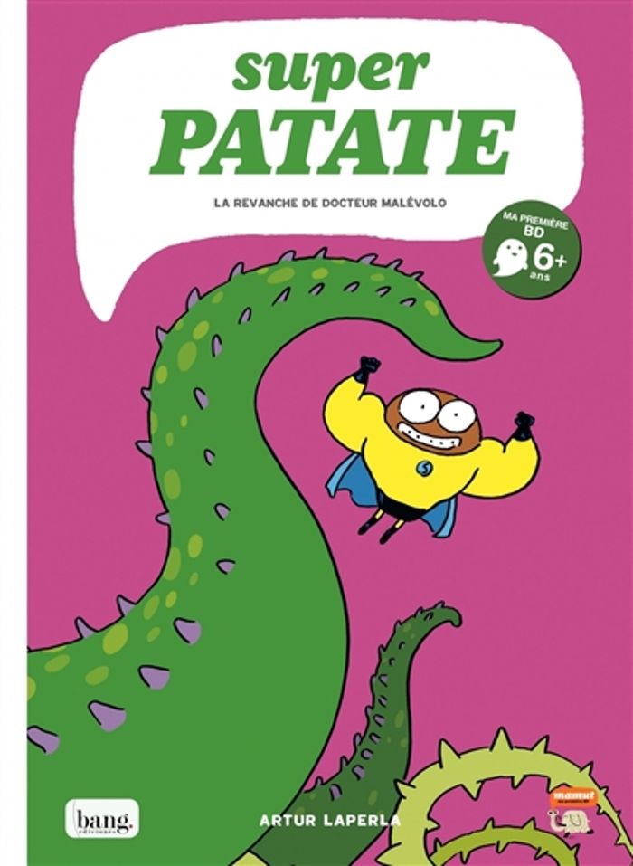 Couverture du livre « SUPERPATATE 07 - LA REVANCHE DU DOCTEUR MALEVOLO » de Artur Laperla, librairie Les Contes Infusés à Corte