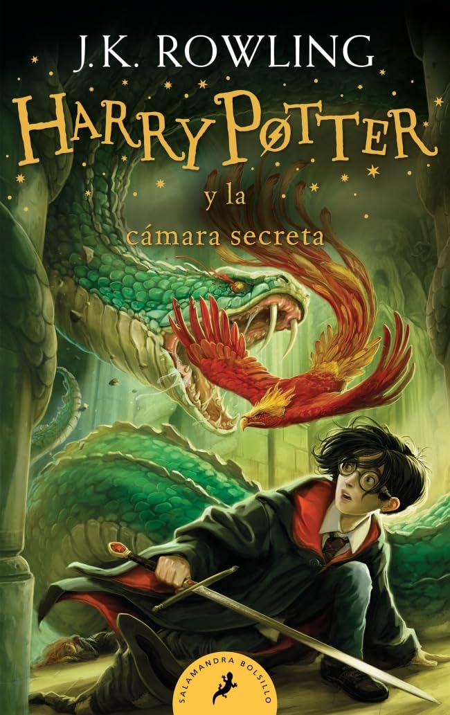 Couverture du livre « HARRY POTTER Y LA CAMERA SECRETA (2) » de J.K. Rowling, librairie Les Contes Infusés à Corte