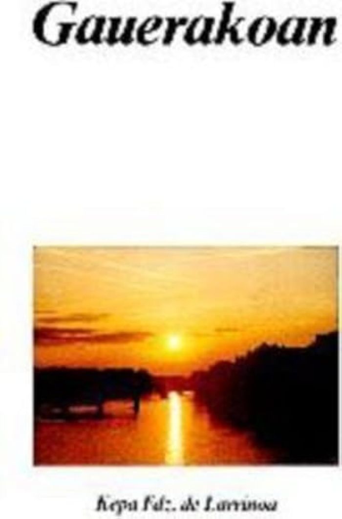 Couverture du livre « GAUERAKOAN » de Larrino Fernandez, K, librairie Les Contes Infusés à Corte