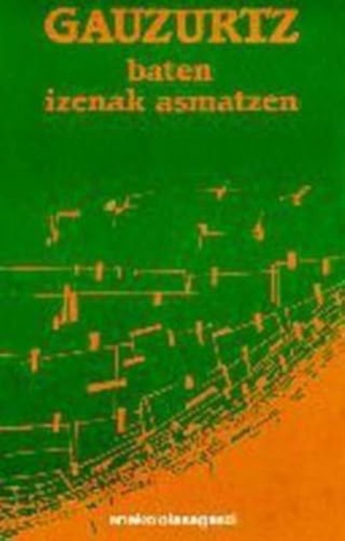 Couverture du livre « GAUZURTZA » de Olasagasti, Eneko, librairie Les Contes Infusés à Corte