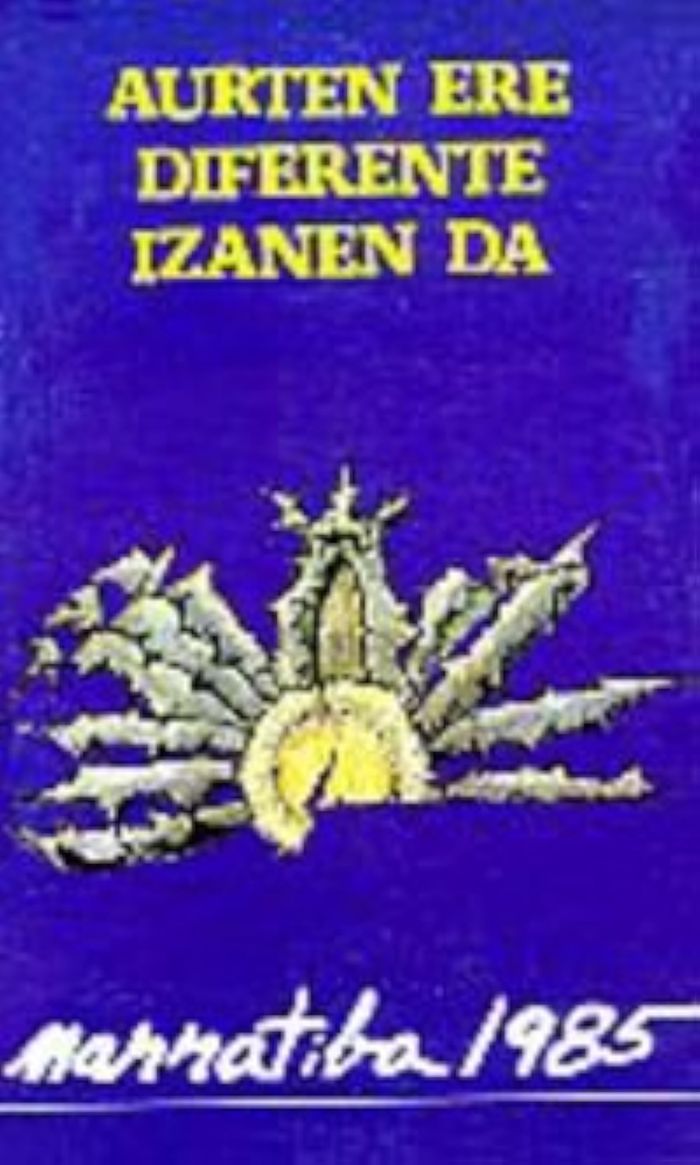 Couverture du livre « AURTEN ERE DIFERENTE IZANEN DA » de Xxx, librairie Les Contes Infusés à Corte