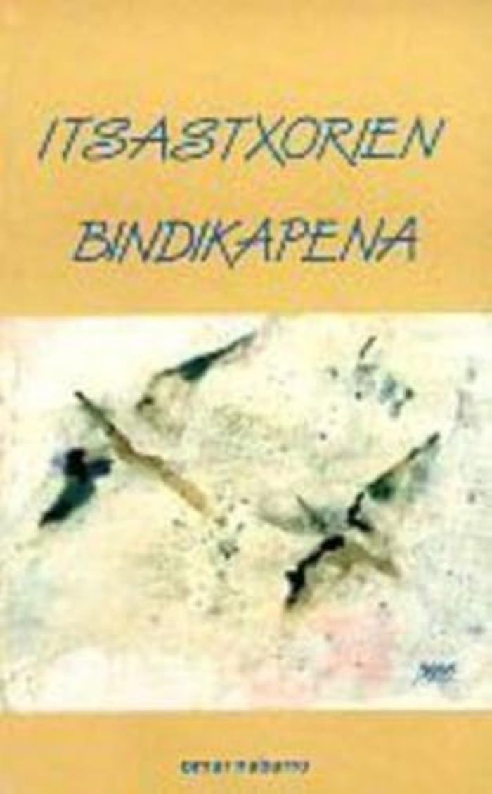 Couverture du livre « ITSASTXORIEN BINDIKAPENA » de Nabarro, O., librairie Les Contes Infusés à Corte